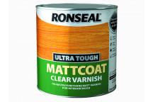 Ronseal Ultra Tough Mattcoat Internal Clear Varnish 2.5 litre