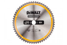 DEWALT Stationary Construction Circular Saw Blade 305 x 30mm x 60T ATB/Neg