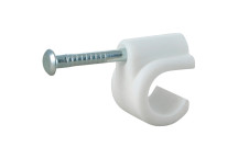 15MM UNI WHITE NAIL CLIPS PACK OF 100