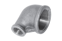 1\"X1/2\" BSPT FEM/REDU ELBOW GALVANISED