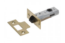 UNION Y2600 Tubular Latch Essentials Polished Brass 65mm 2.5in Visi