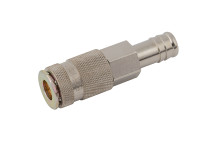 1/4\" HOSETAIL COUPLING STEEL NICKEL
