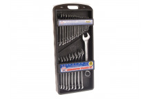Faithfull Chrome Vanadium Comb Spanner Set, 25 Piece
