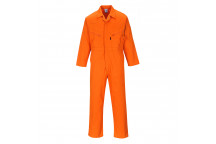 C813 Liverpool Zip Coverall Orange XL