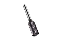 12.7mm Carbide Rotary Burr, TiAlN Coated, Cylinder With End Cut, Shape B (P803C)