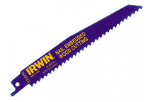 IRWIN 656R 150mm Sabre Saw Blade Nail Embedded Wood Pack of 2