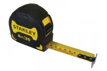 Stanley Tools Grip Pocket Tape 8m/26ft (Width 28mm)