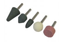 Faithfull Mounted Grinding Stones Set, 5 Piece