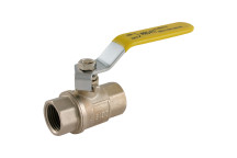 1/2\" BSPP Brass Ball Valve Lever Handle Yell Handle