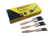 Stanley Tools MAXFINISH Advanced Synthetic Paint Brush Set of 3 25 38 & 50mm
