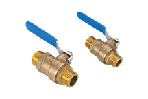 1/2\" MALE BRASS AIRPIPE BALL VALVE