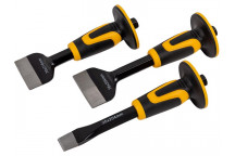 Roughneck Chisel & Bolster Set, 3 Piece