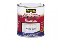 Rustins Quick Dry Radiator Enamel Paint Gloss White 250ml