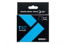 Arrow T50 Staples 14mm (9/16in) Box 1250