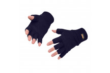 GL14 Fingerless Knit Insulatex Glove Navy