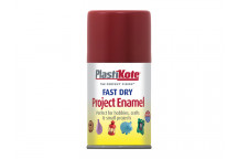 PlastiKote Fast Dry Enamel Aerosol Metallic Red 100ml