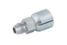 7/8\" JIC Male Straight Hose ID 5/8\"