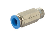 1/4\" BSPT Male x 6mm OD Stop Valve