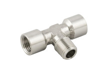 1/2\" BSPT Male x 1/2\" BSPP Female Equal Tee