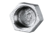3/8\" BSPP FEMALE CAP HEX GALVANISED