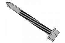 ForgeFix TechFast Roofing Sheet to Steel Hex Screw No.5 Tip 5.5 x 50mm Box 100