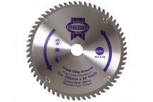 Faithfull TCT Circular Saw Blade Triple Chip Ground 250 x 30mm x 60T NEG