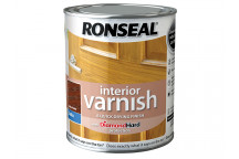 Ronseal Interior Varnish Quick Dry Satin Dark Oak 250ml
