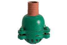 FOOTVALVE STRAIGHTAINER 1.1/2\" ID HOSETAIL