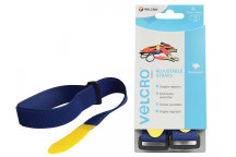 VELCRO Brand VELCRO Brand Adjustable Straps (2) 25mm x 46cm Blue