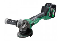 HiKOKI G3612DA/JRZ Brushless Angle Grinder 115mm 18/36V 2 x 5.0/2.5Ah Li-ion