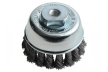 Lessmann Knot Cup Brush 65mm M10x2.0, 0.50 Steel Wire