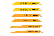 DEWALT DT2444 Reciprocating Saw Blade Set 6 Piece