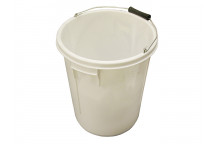 Faithfull Bucket 5 gallon (25L) - White
