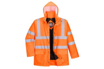 S490 SEALTEX ULTRA LINED JACKET EN471 EN343 ORANGE XL