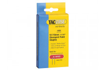 91 Narrow Crown Divergent Point Staples 18mm - Electric Tackers Pack 1000