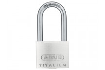 ABUS Mechanical 64TI/40mm TITALIUM Padlock 40mm Long Shackle Carded