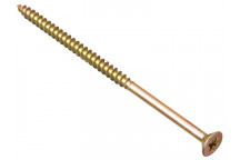 ForgeFix Multi-Purpose Pozi Compatible Screw CSK ST ZYP 6.0 x 120mm Box 100