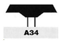 Mounted Points A Shape (Shank Diameter 6mm) A34