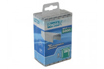 Rapid 140/8 8mm Galvanised Staples Poly Pack 5000