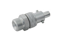 1/4\" BSPP Male Twist-Air Plug Halves - Swivel