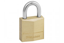 Master Lock Solid Brass 20mm Padlock 3-Pin