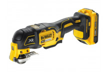 DEWALT DCS355D1 XR Brushless Oscillating Multi-Tool 18V 1 x 2.0Ah Li-ion