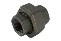 1.1/4\"BSPP FEM F/SEAT UNION BLACK GF330
