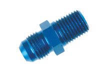 3/8\" x 24 JIC Male x 1/8\" x 27 NPT Male Alloy Straight Adaptor