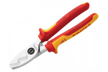 Knipex VDE Cable Shears with Twin Cutting Edge 200mm