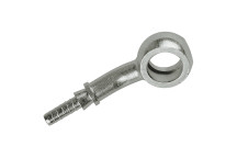 3/8\" UNF 10mm 20? Extended Swaged Coupling Straight Banjo for 600 Hose