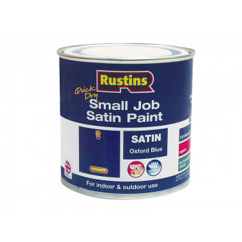 Rustins Quick Dry Small Job Gloss Paint Oxford Blue 250ml