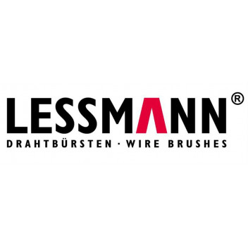 Lessmann Pointed End Brush with Shank 23/68 x 25mm, 0.30 Steel Wire