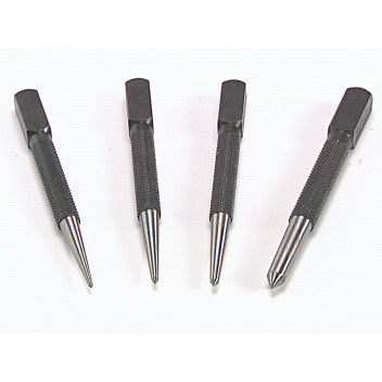 Priory 44-SC4 Centre Punch Set, 4 Piece