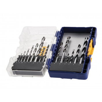 IRWIN HSS Pro Combination Drilling Set, 15 Piece